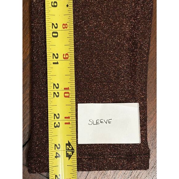 Nicholas Metallic Oriana One Sleeve Top Size 10 AU 6 US - Picture 9 of 10